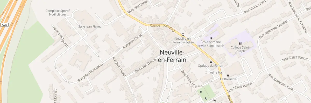 Plan du 10 Pl Roger Salengro à Neuville-en-Ferrain