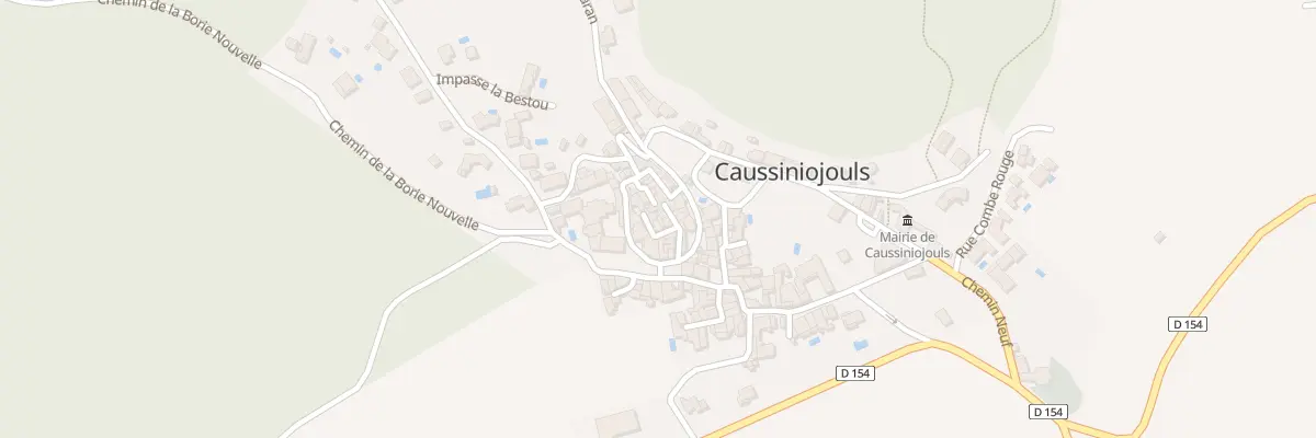Plan du 2 Imp des Voutes à Caussiniojouls