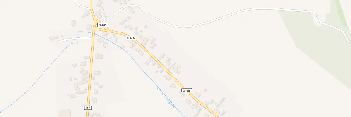 Plan du 19 Rue du Faubourg à Templeux-le-Guérard