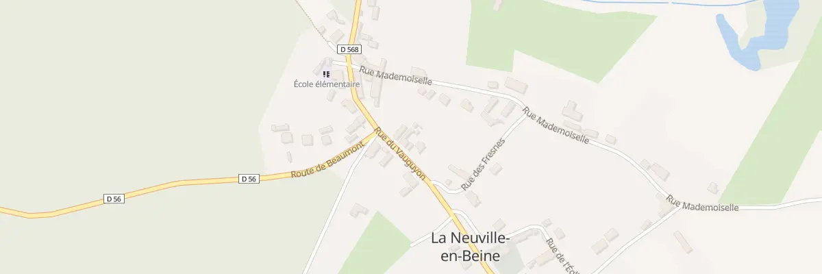 Plan du 5 Rue du Vauguyon à La Neuville-en-Beine