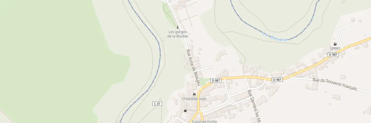 Plan du 5 Rue Anne de Beaujeu à Chantelle