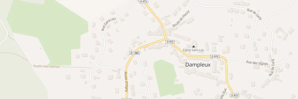Plan du 12 Rte d’Oigny à Dampleux