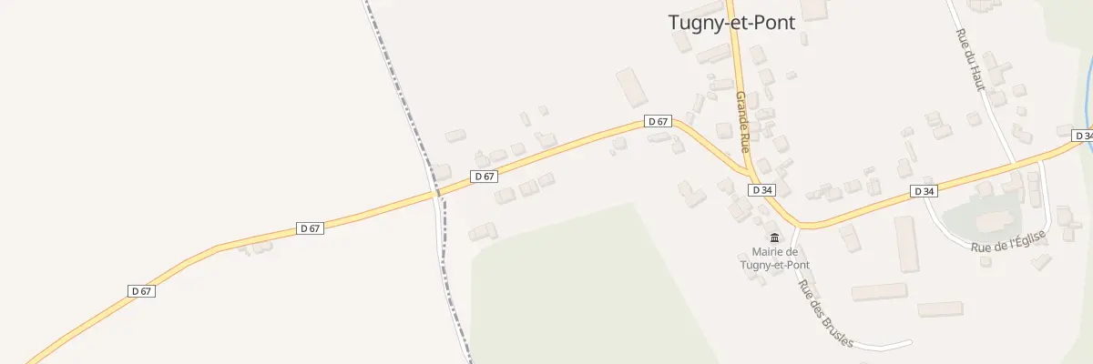Plan du 7 Rue des Prés à Tugny-et-Pont