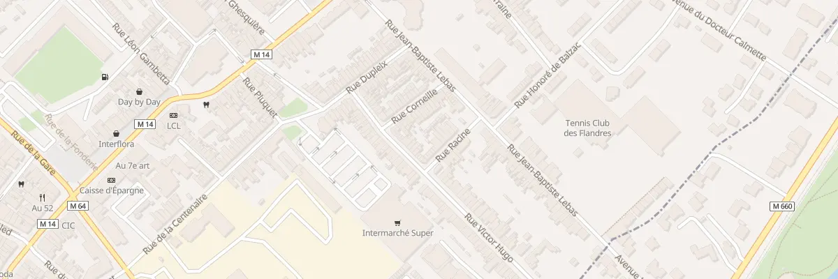 Plan du 25 Rue Victor Hugo à Croix