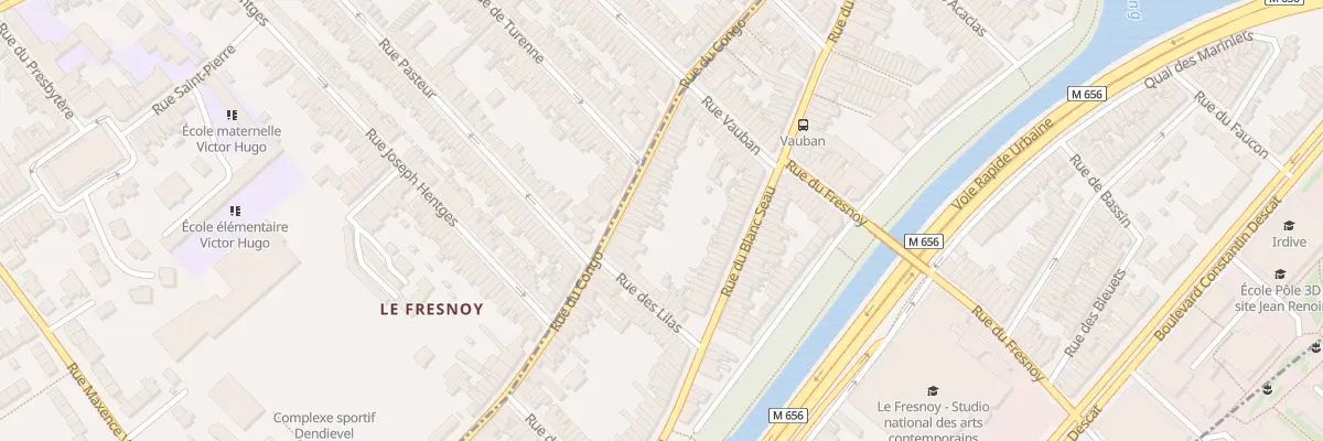 Plan du 177 Rue du Congo à Tourcoing