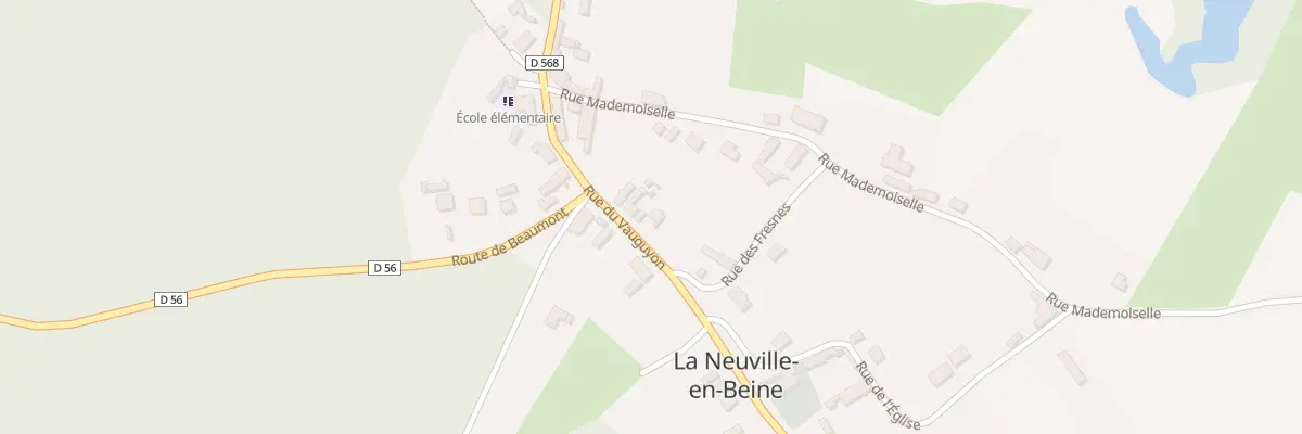 Plan du 7 Rue du Vauguyon à La Neuville-en-Beine