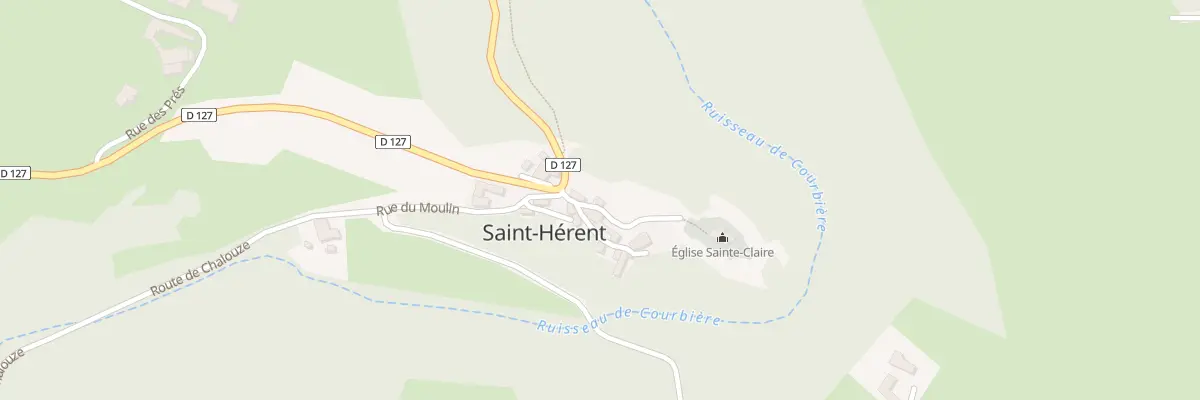 Plan du 5006 Le Bourg à Saint-Hérent