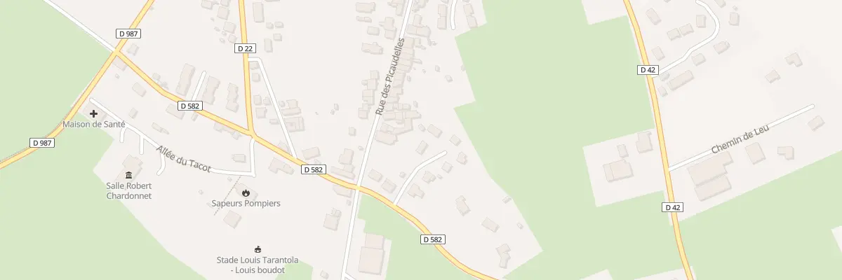 Plan du 3 Rue de la Croix Saint Urbain à Louroux-de-Bouble