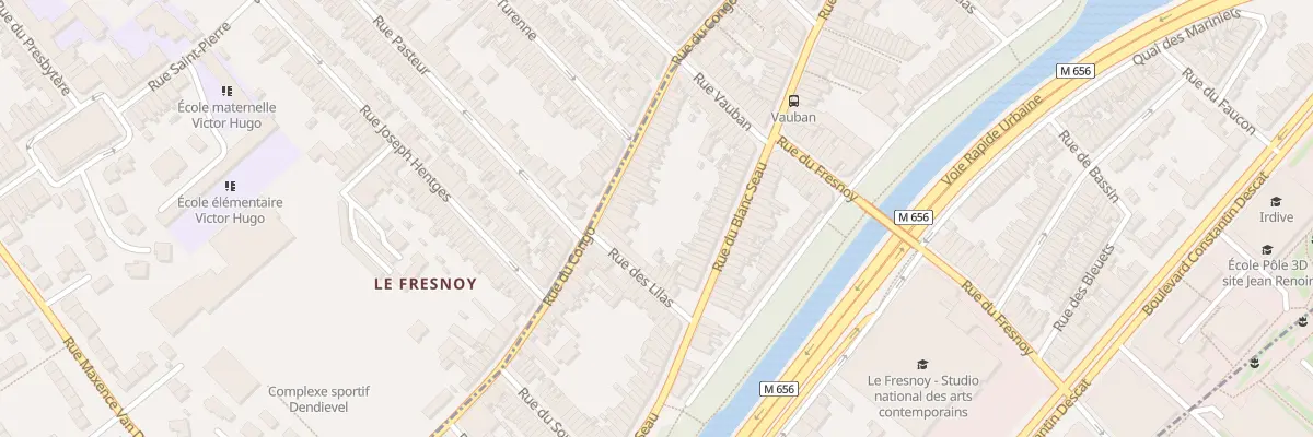 Plan du 183 Rue du Congo à Tourcoing