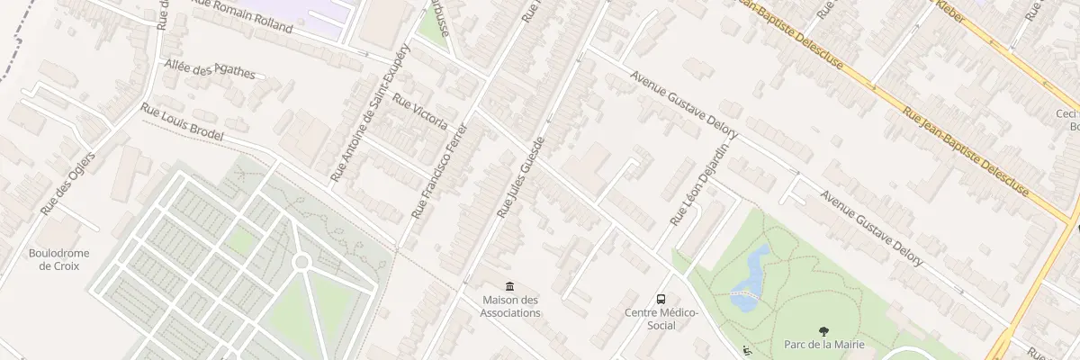 Plan du 133 Rue Édouard Herriot à Croix