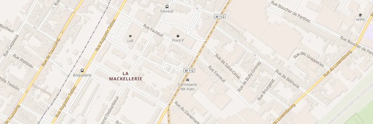Plan du 205 Rue Louis Seigneur à Croix