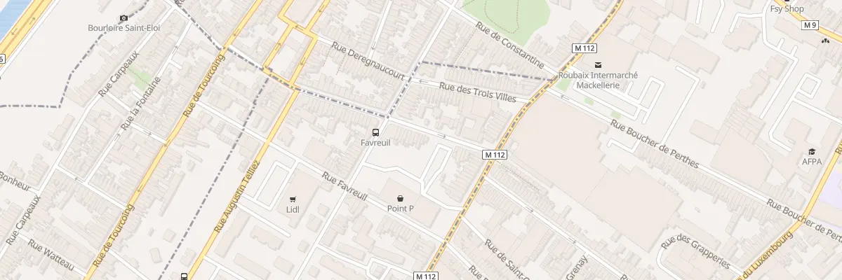 Plan du 23 Rue du Riez à Croix