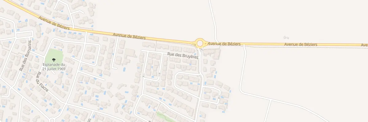 Plan du 5 Rue des Bruyères à Colombiers