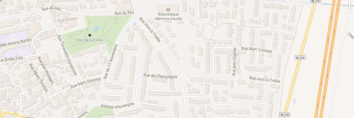 Plan du 17 Rue Sous la Treille à Gerzat
