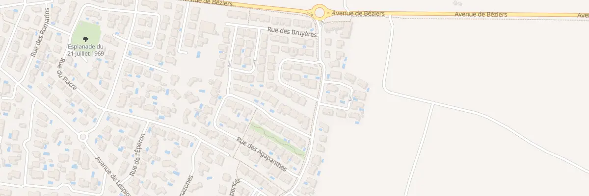Plan du 24 Rue des Genêts à Colombiers