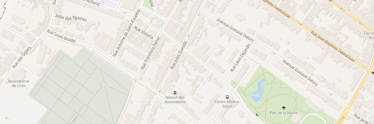 Plan du 127 Rue Édouard Herriot à Croix