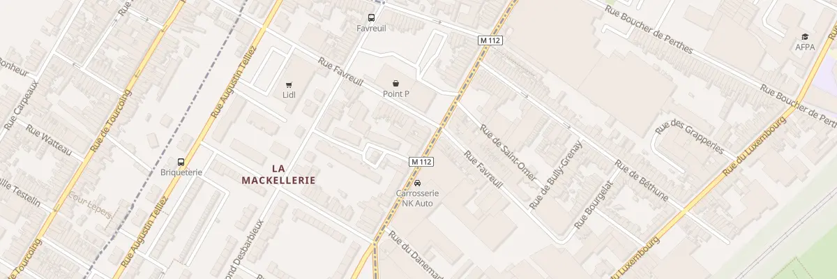 Plan du 207 Rue Louis Seigneur à Croix