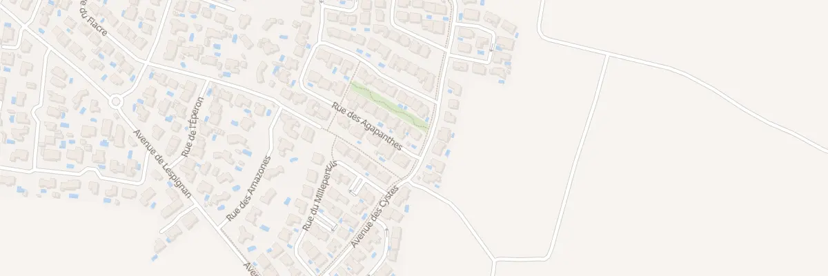 Plan du 43 Rue des Agapanthes à Colombiers