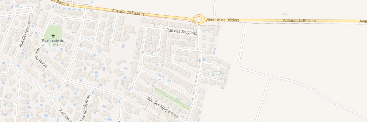Plan du 11 Rue des Genêts à Colombiers