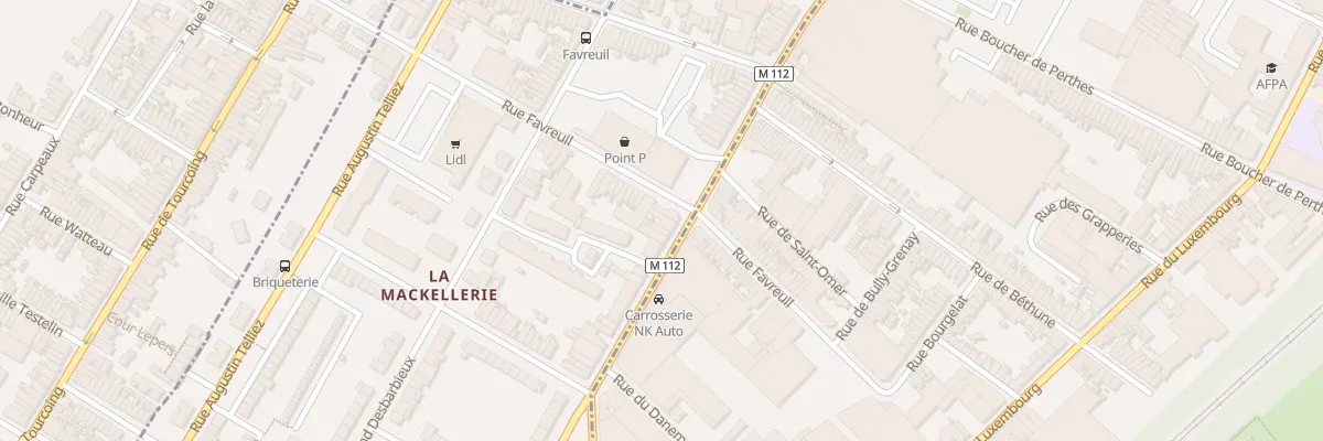 Plan du 209 Rue Louis Seigneur à Croix