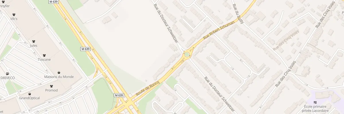 Plan du 50 Rue Robert Schuman à Neuville-en-Ferrain