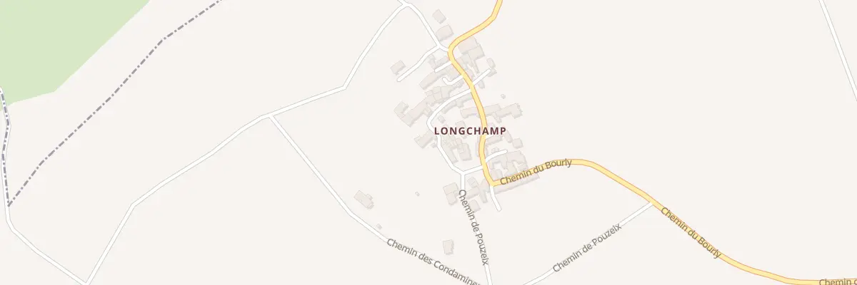 Plan du 9002 Rue de la Moustarde(Longchamp) à Mareugheol