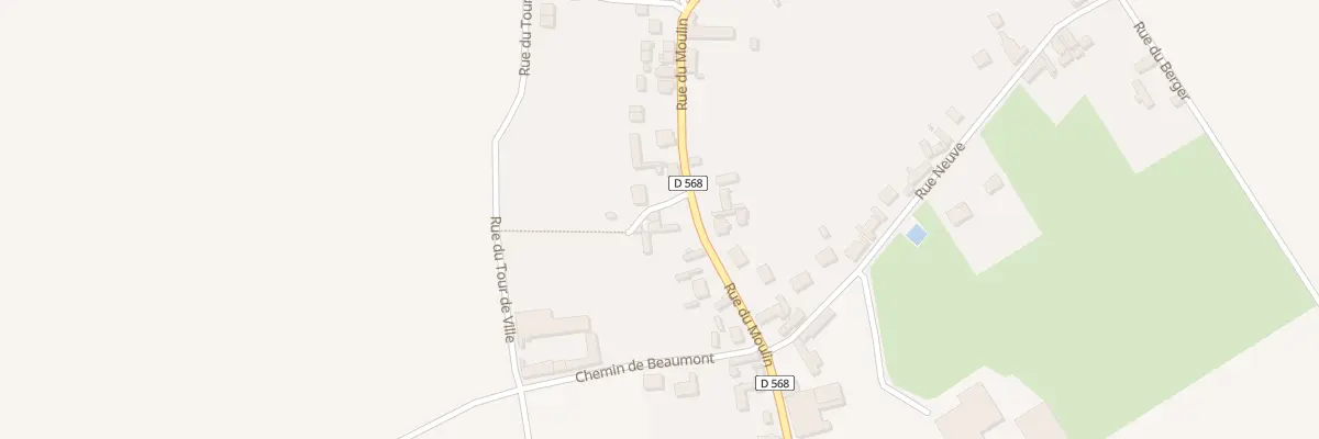 Plan du 264 Rue du Moulin à Cugny