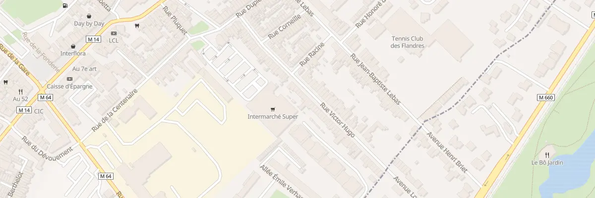 Plan du 52 Rue Victor Hugo à Croix