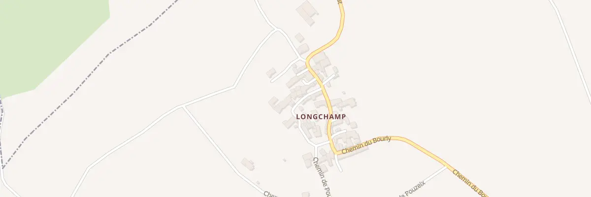 Plan du 9003 Che du Peu (Longchamp) à Mareugheol