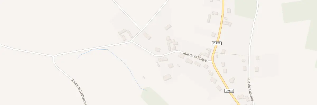 Plan du 8B Rue de l’Abbaye à Commenchon