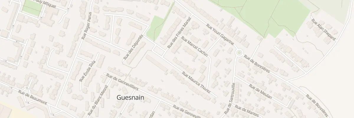 Plan du 67 Rue Maurice Thorez à Guesnain