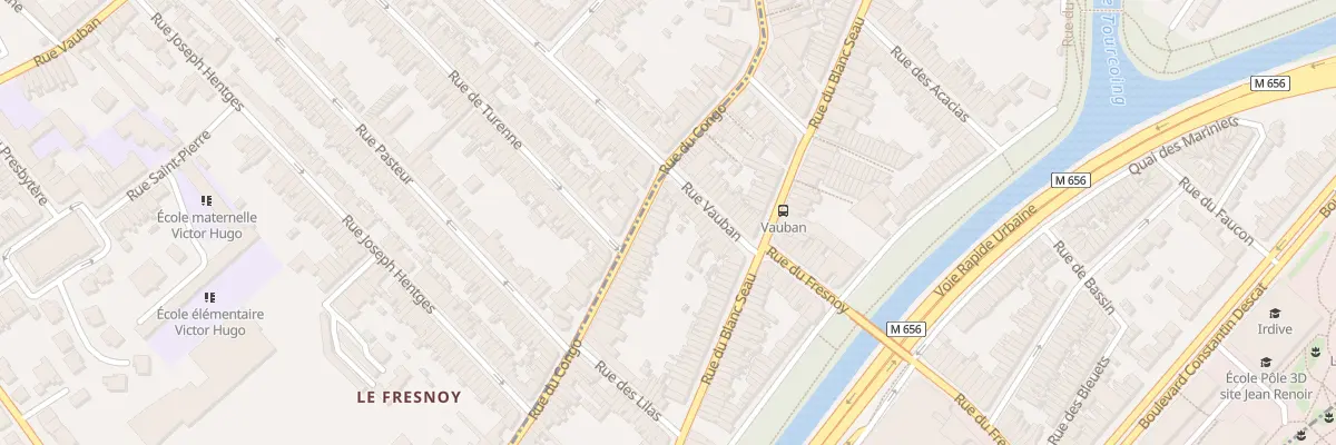 Plan du 149 Rue du Congo à Tourcoing