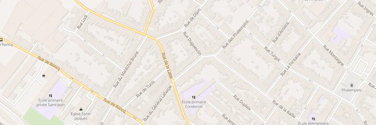 Plan du 19 Rue des Phalempins à Tourcoing