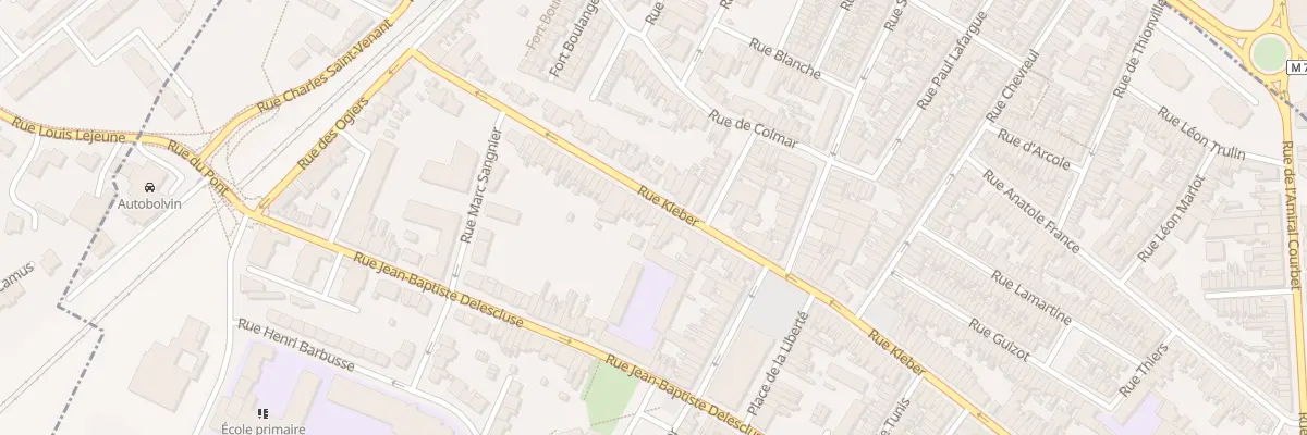 Plan du 169 Rue Kléber à Croix