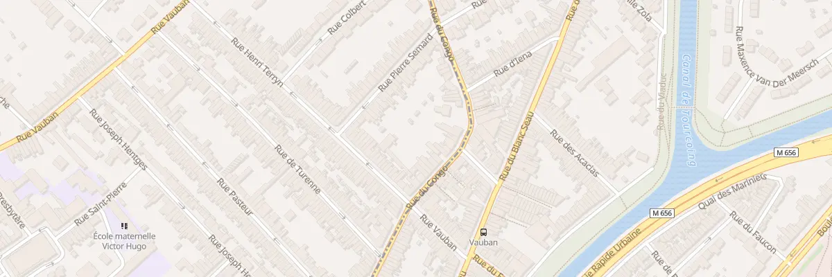Plan du 327 Rue du Congo à Mouvaux