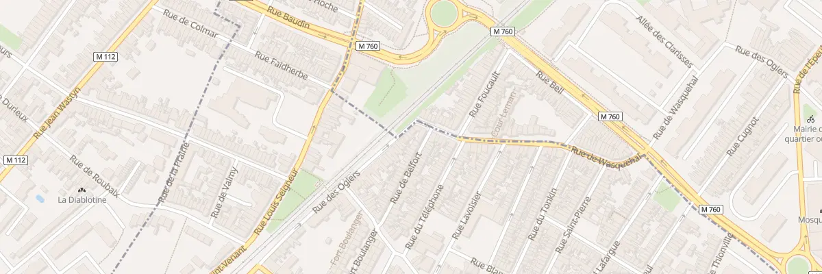 Plan du 504 Rue des Ogiers à Croix