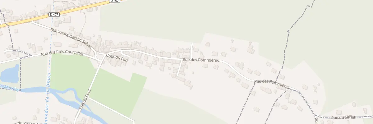 Plan du 34 Rue des Pommières à Jouarre