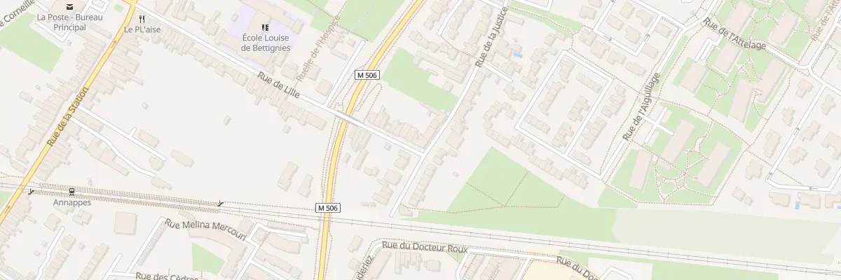 Plan du 2 Rue de Lille à Villeneuve-d’Ascq