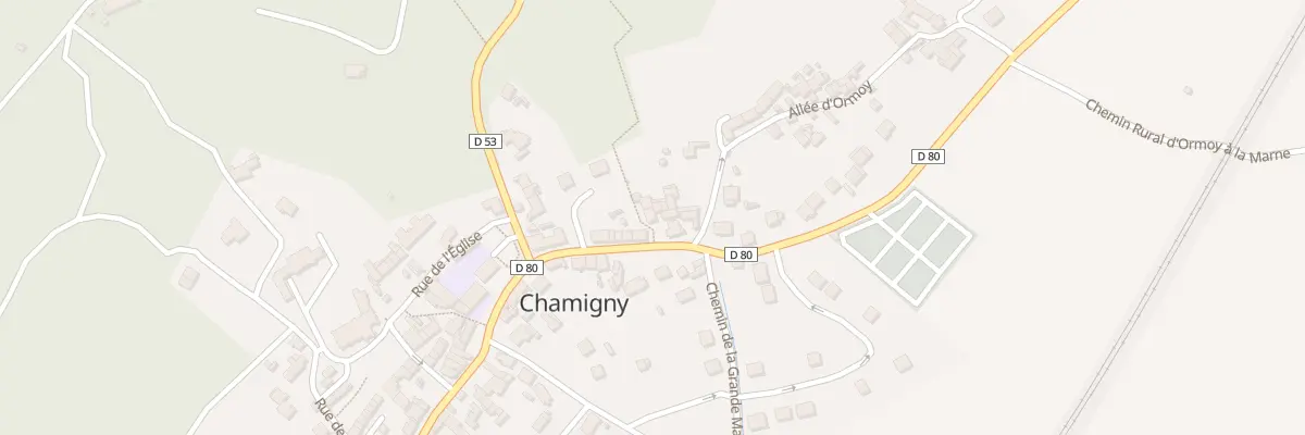 Plan du 51 Rue Roubineau à Chamigny