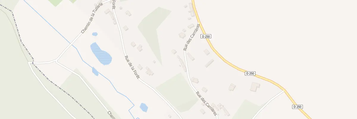 Plan du 6 Rue des Carrières à Montgobert