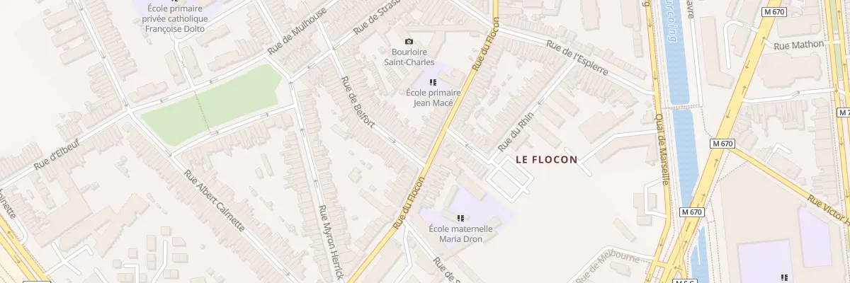 Plan du 78 Rue du Flocon à Tourcoing
