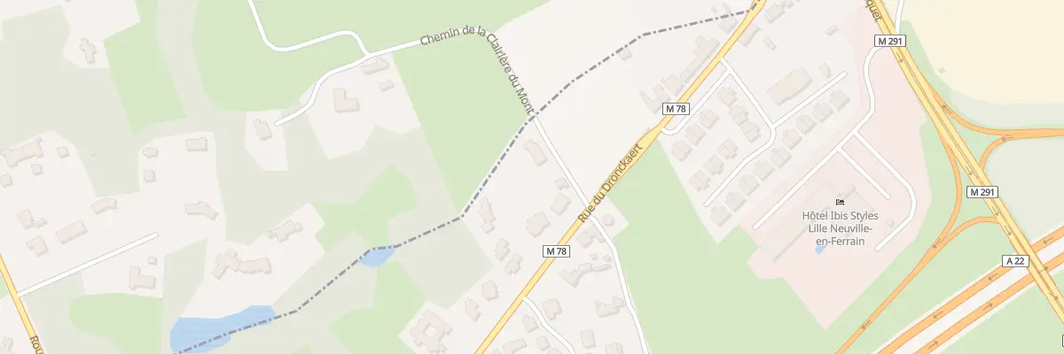 Plan du 57B Rue du Dronckaert à Neuville-en-Ferrain