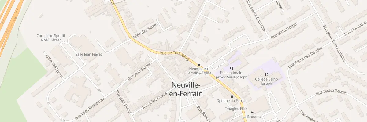 Plan du 18 Rue de Tourcoing à Neuville-en-Ferrain