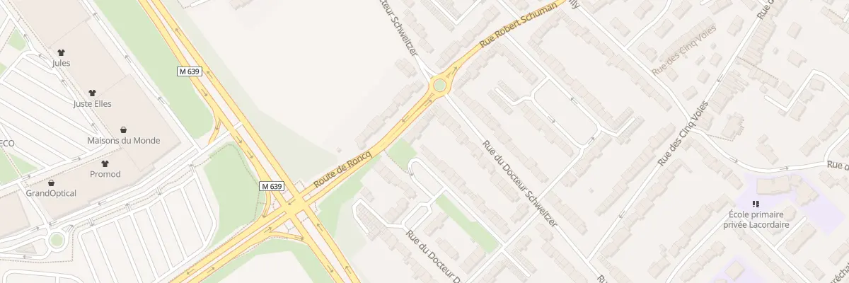 Plan du 45 Rue Robert Schuman à Neuville-en-Ferrain