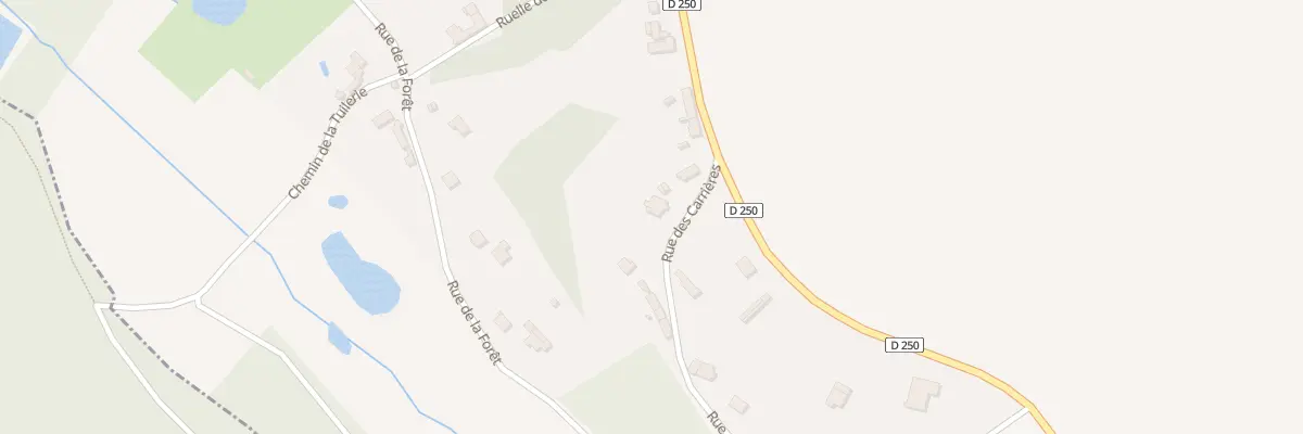 Plan du 4 Rue des Carrières à Montgobert