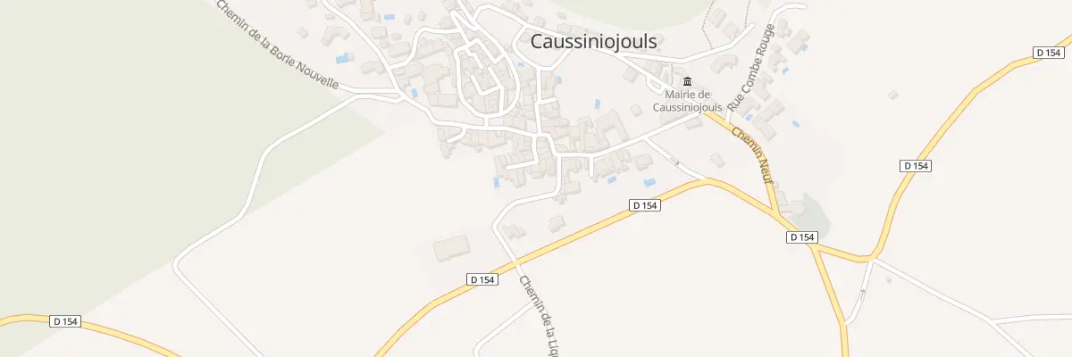 Plan du 7 Imp le Cantonnat à Caussiniojouls