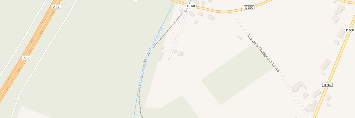 Plan du 20 Rue de l’Ancienne Gare à Égriselles-le-Bocage
