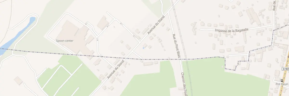 Plan du 39 Av du Stand à Nevers