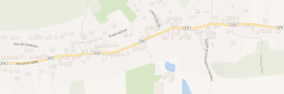 Plan du 16 Rue de Roche à Berny-Rivière
