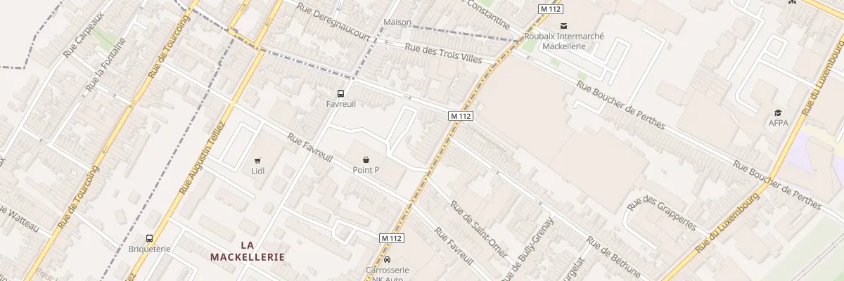 Plan du 241 Rue Louis Seigneur à Croix